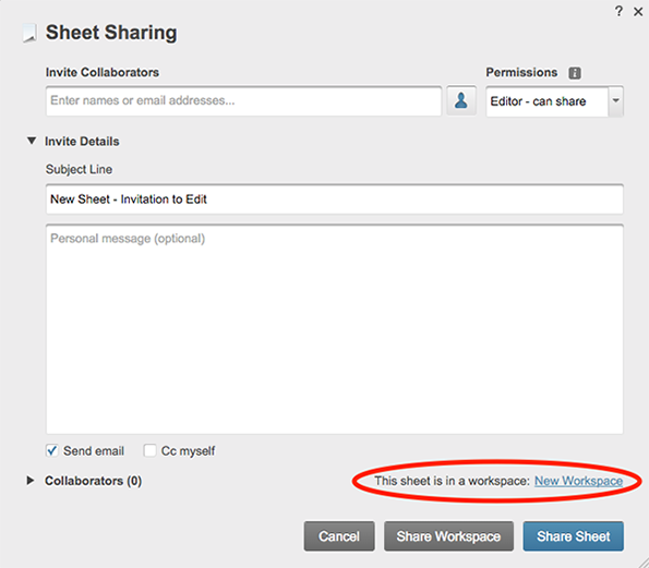 Share Sheets, Reports, and Dashboards Smartsheet Learning Center