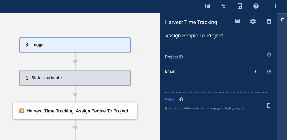 Assign People to Project in Harvest