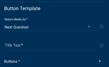 Button Template for Messenger