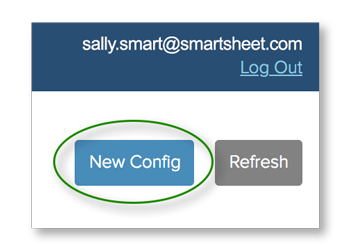 Nueva configuración de DataMesh