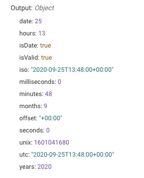 Objeto Date/Time