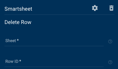 Module Smartsheet Delete Row