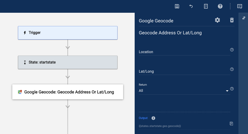 LatLong Google Geocode Module Example