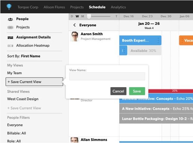 Sort and Filter the Schedule | Smartsheet Learning Center