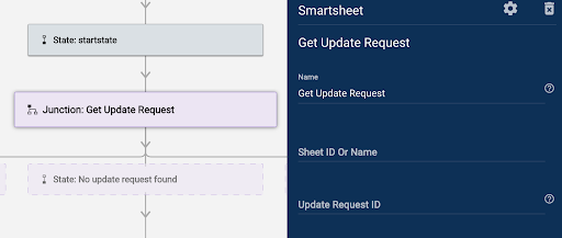 Модуль Smartsheet Get Update Request