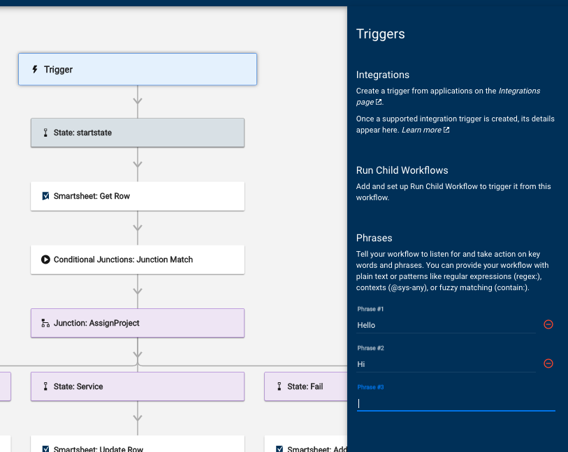 plain text workflow