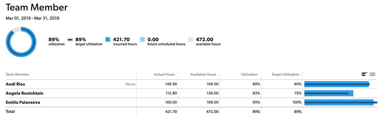 what is a utilization report